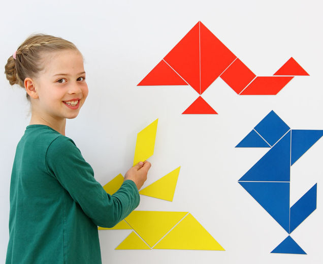 Magnetisches Tangram, 3er Set