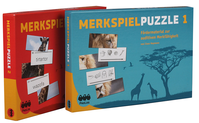 Merkspielpuzzle 1 + 2 - Gesamtpaket, ab 5 Jahre