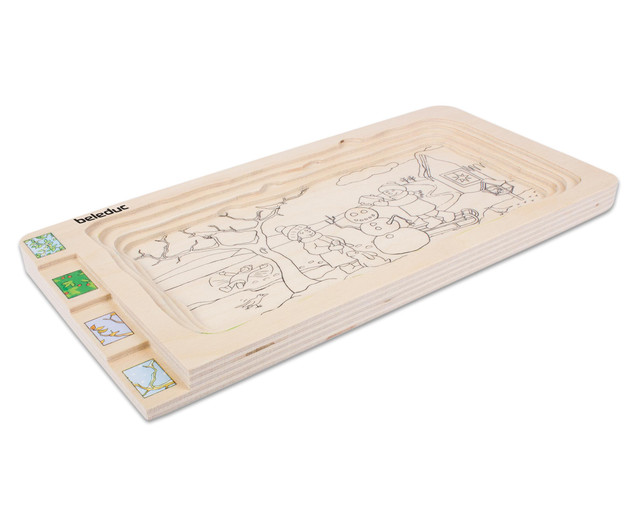 Lagen-Puzzle 4 Jahreszeiten, 4-7 Jahre