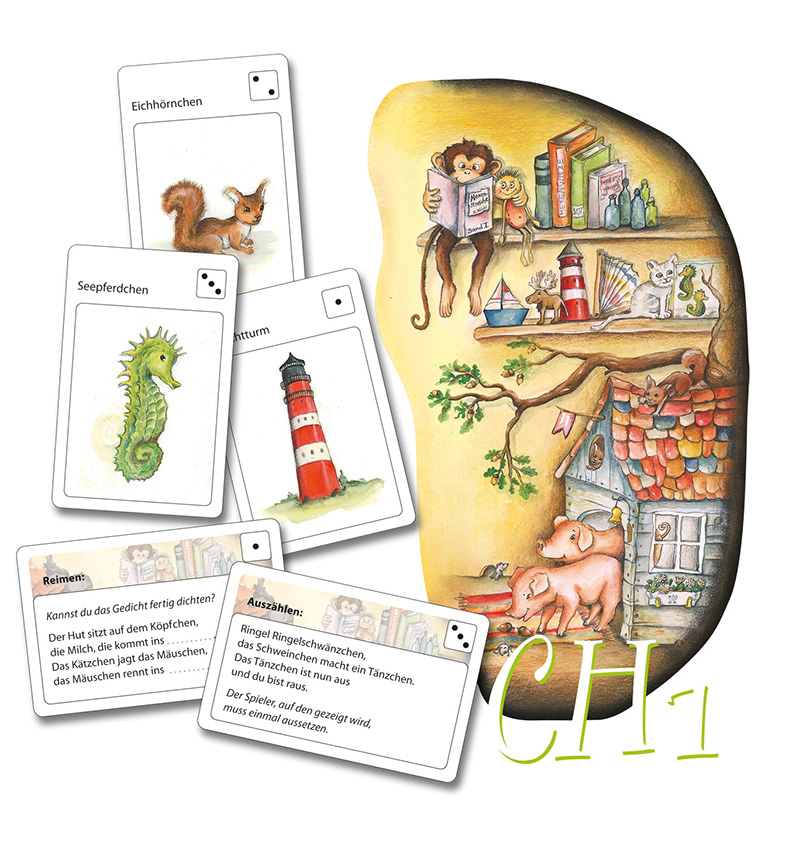 Lauter Hexerei Kartensatz CH1, 3-6 Jahre