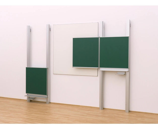 Pylonen-Doppelklapptafel grün 100x120 cm