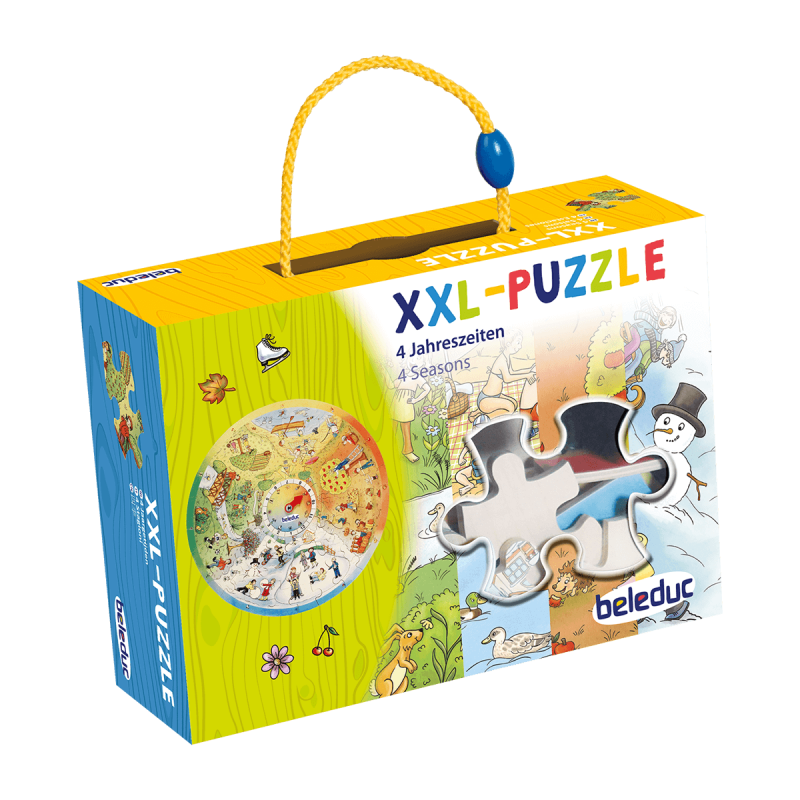 XXL Lernpuzzle Jahreszeiten, ab 4 Jahre