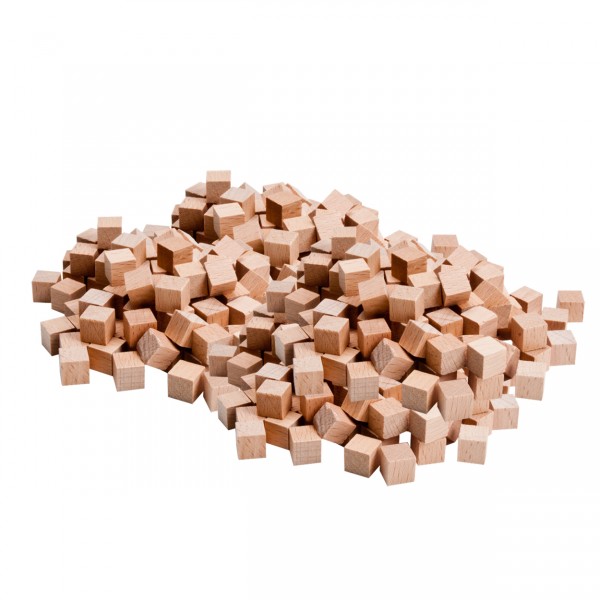 Dienes Einerwürfel Massivholz 1000 Stück - beste Qualität!
