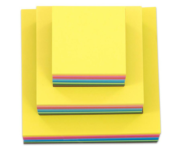 Origami-Faltpapier, 500 Faltblätter, Papier 70 g/m², 10x10 cm