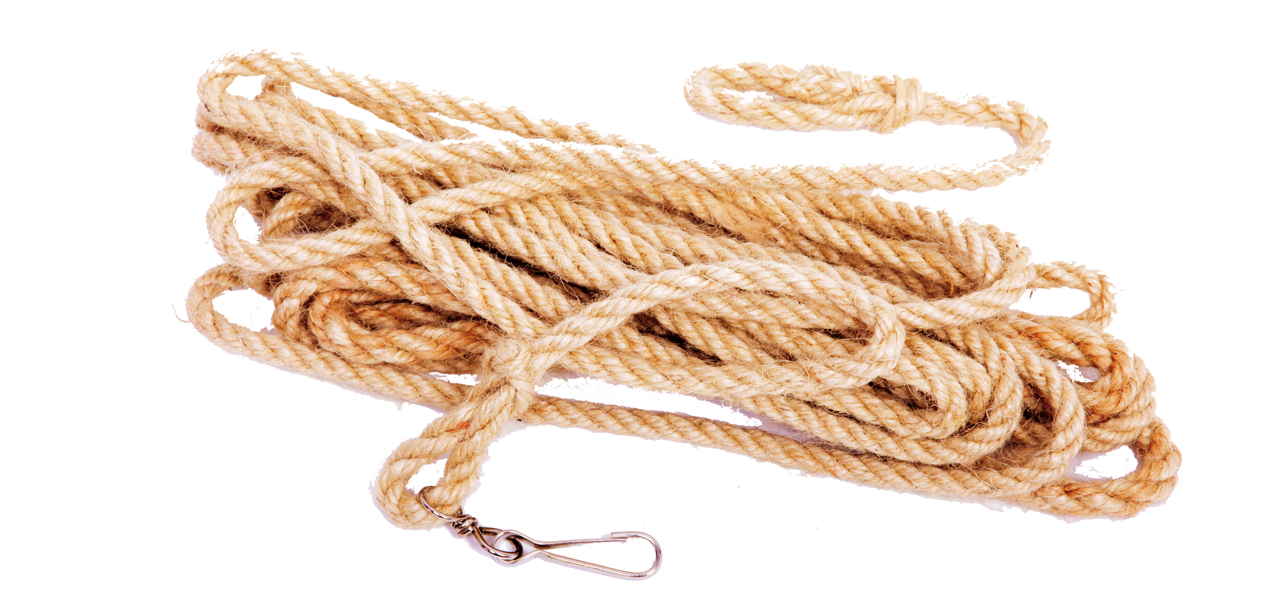 Schwungseil aus Hanf, 8m lang