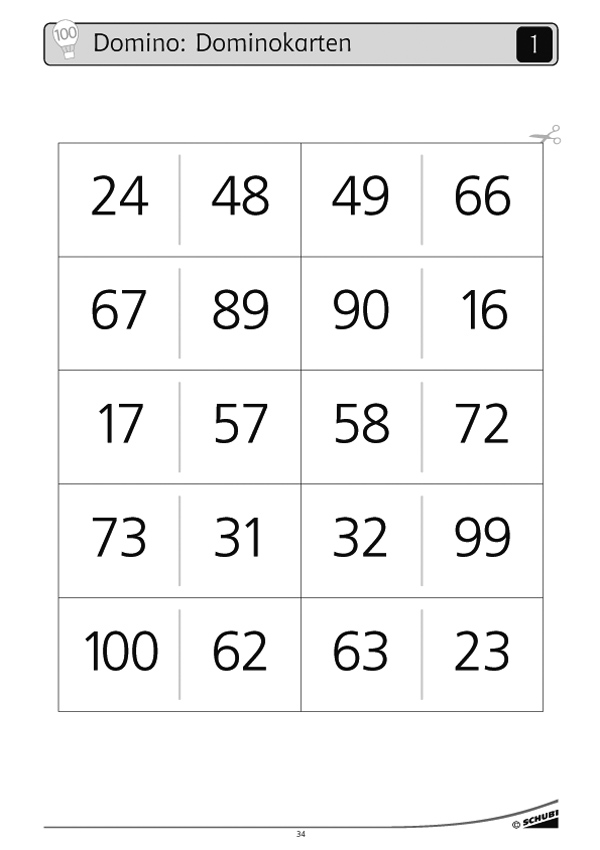 Werkstatt Mathematik - Zahlenraum 0-100, 6-8 Jahre