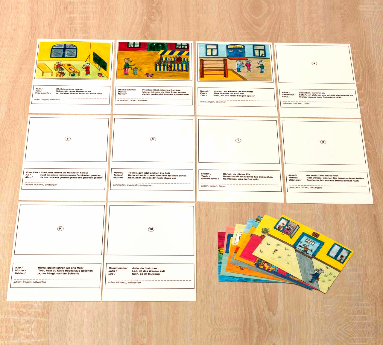 Satzzeichentrainer, Lernmaterial, 3.-4. Klasse