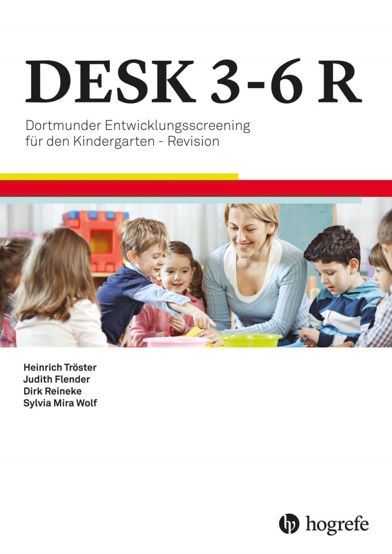 DESK 3-6 R - 20 Aufgabenhefte mit integriertem Auswertungsbogen für 5-6-Jährige