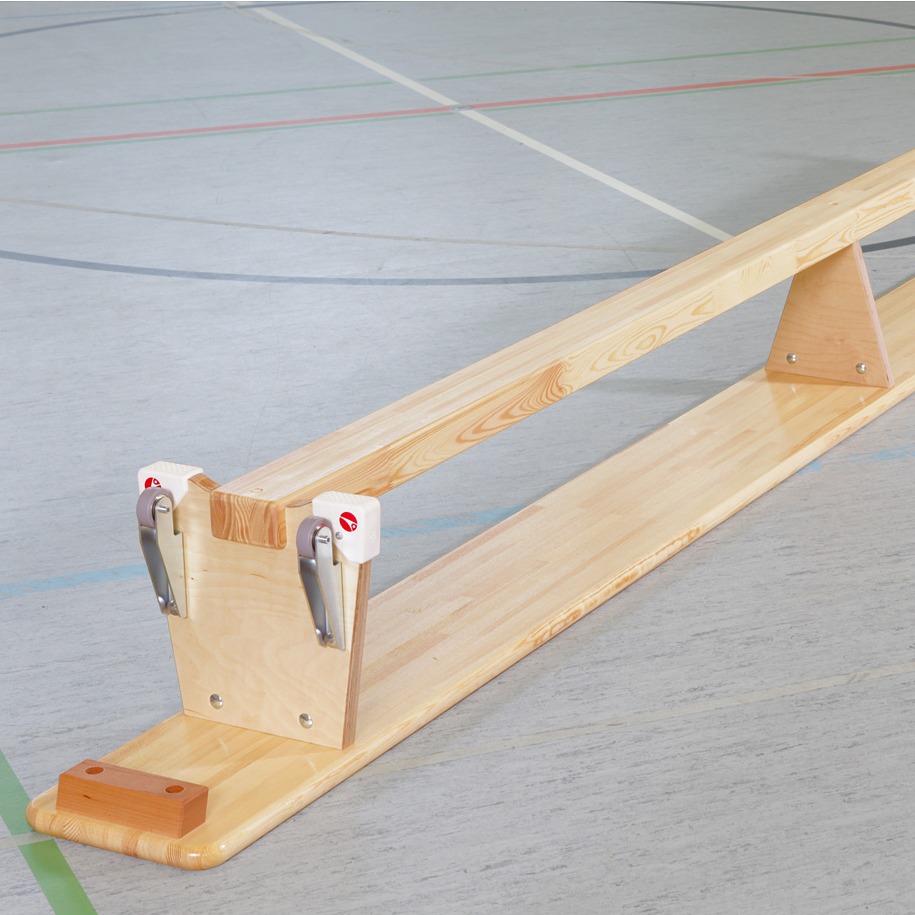 Sport-Thieme Turnbank Original, Länge 3 m, mit Transportrollen