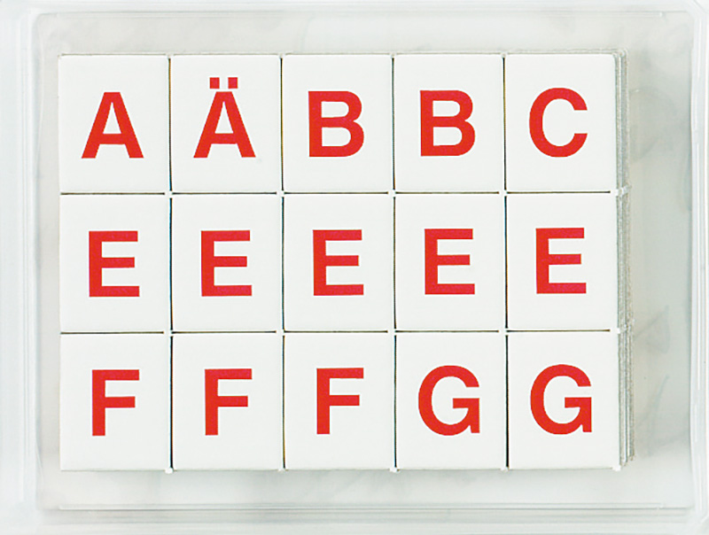 ANAGRAMM Buchstabenkiste, 150 Pappplättchen in Box