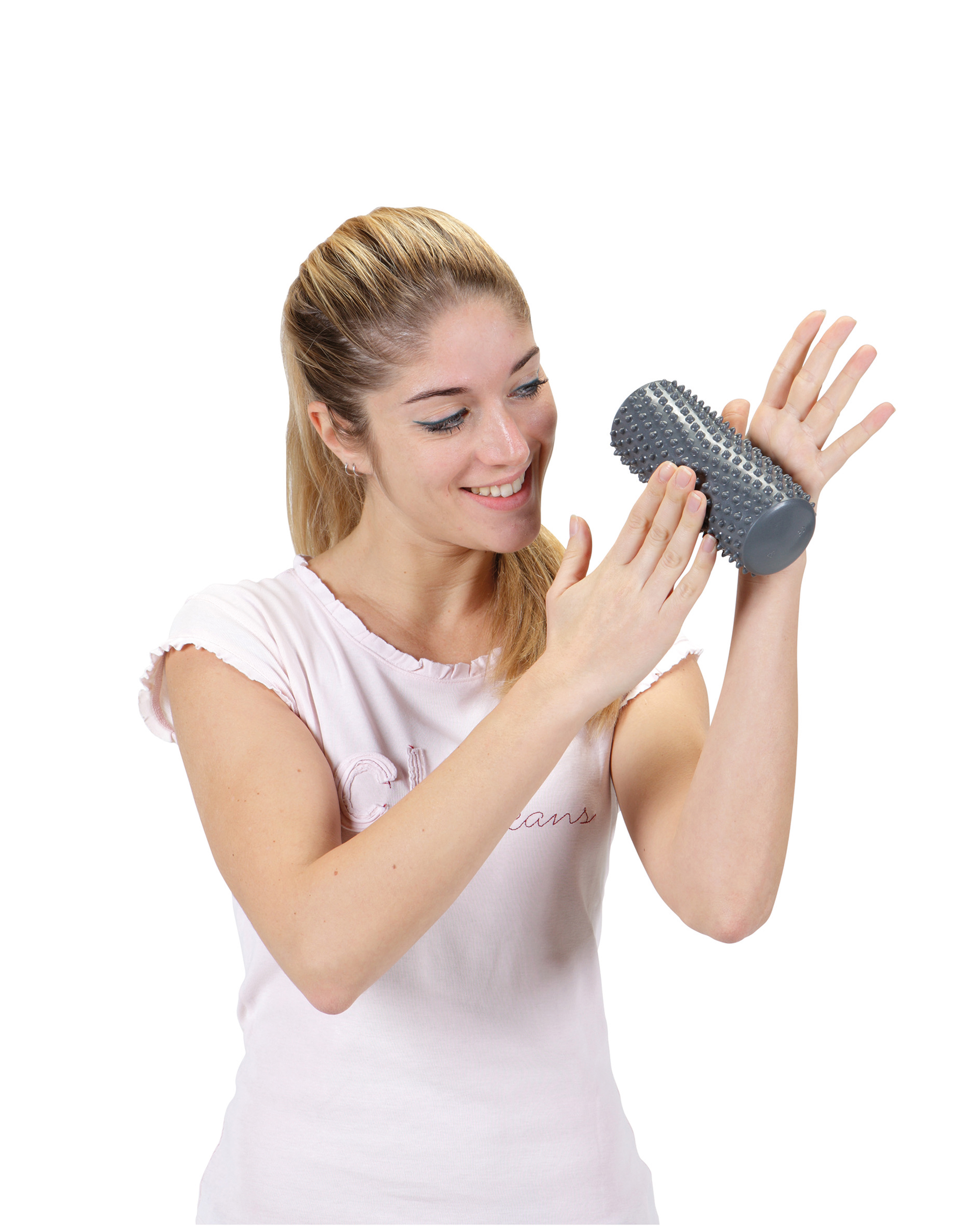 Gymnic Activ Roll, 15 cm, grau