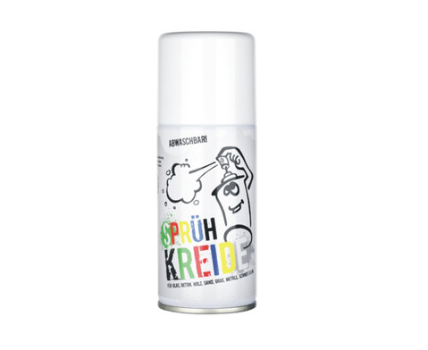 Sprühkreide zur Bodenmarkierung, 150 ml weiß