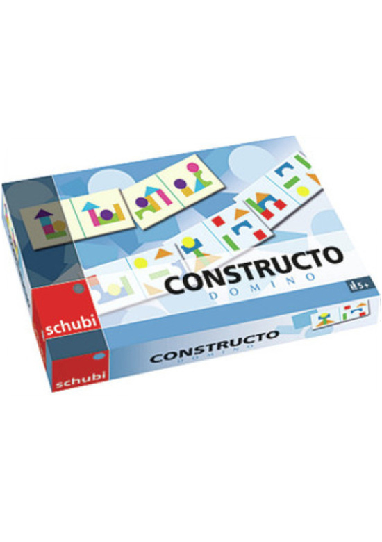 Domino Constructo, 2 Domino-Spiele, 6-9 Jahre