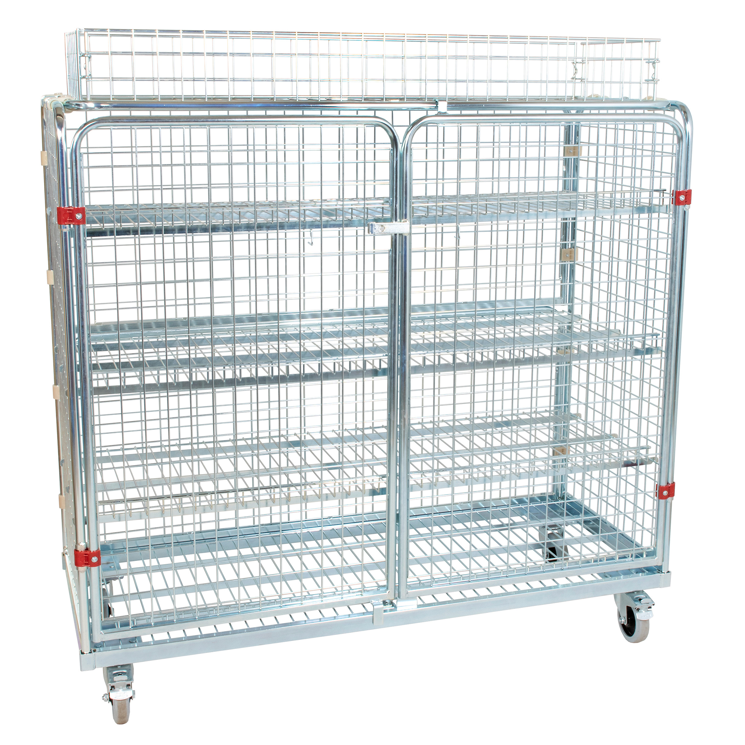Sport-Thieme Materialwagen Standard 150x140x62 cm mit Aufsatz