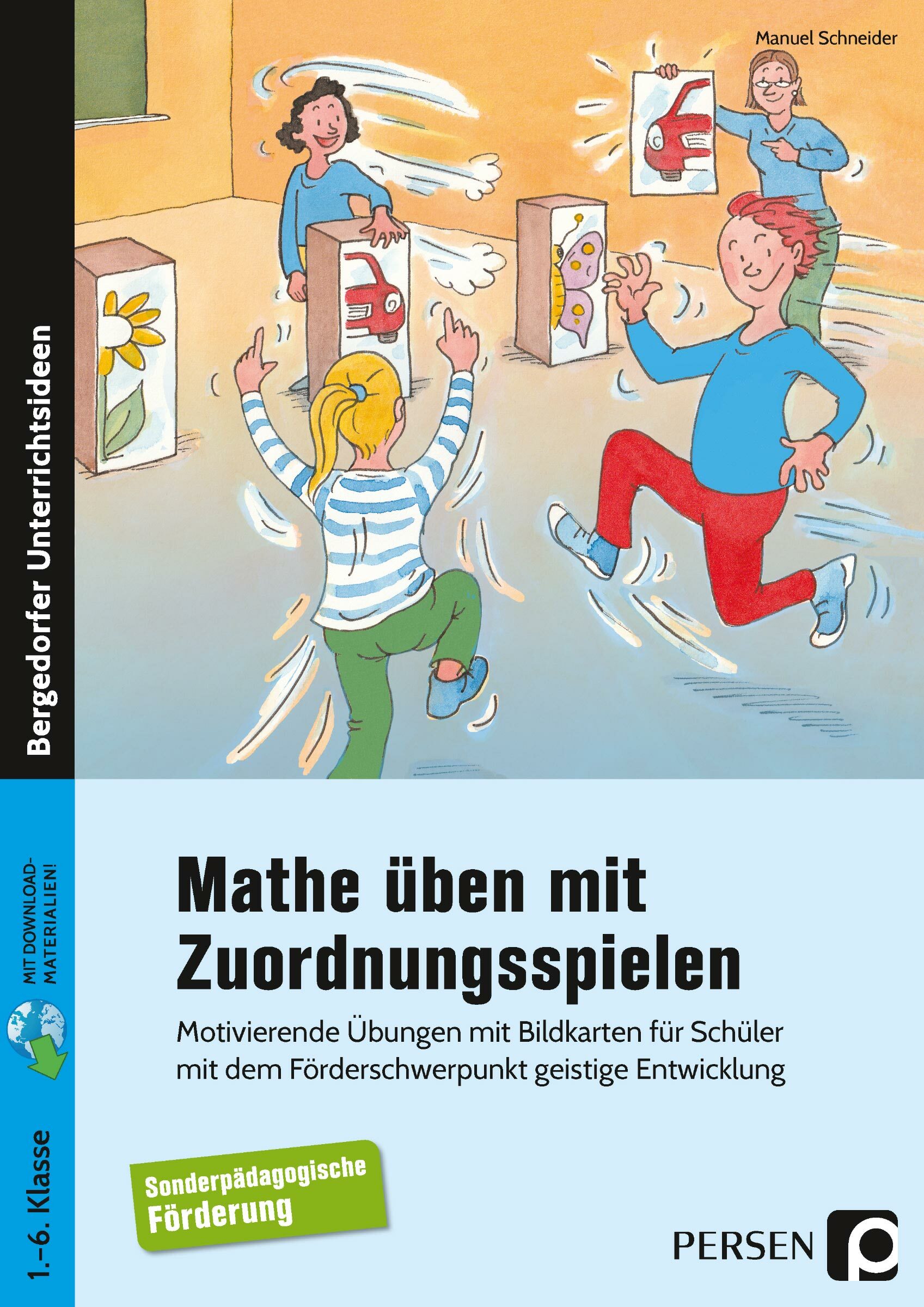 Mathe üben mit Zuordnungsspielen, Buch, Klasse 1-6