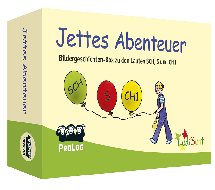 Bildergeschichtenbox Sch, Ch1, S - Jettes Abenteuer, ab 5 Jahre