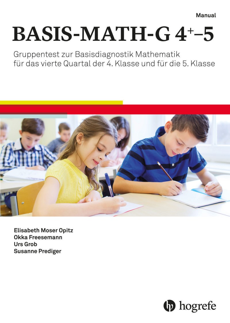 BASIS-MATH-G 4+-5, Gruppen- und Einzeltest