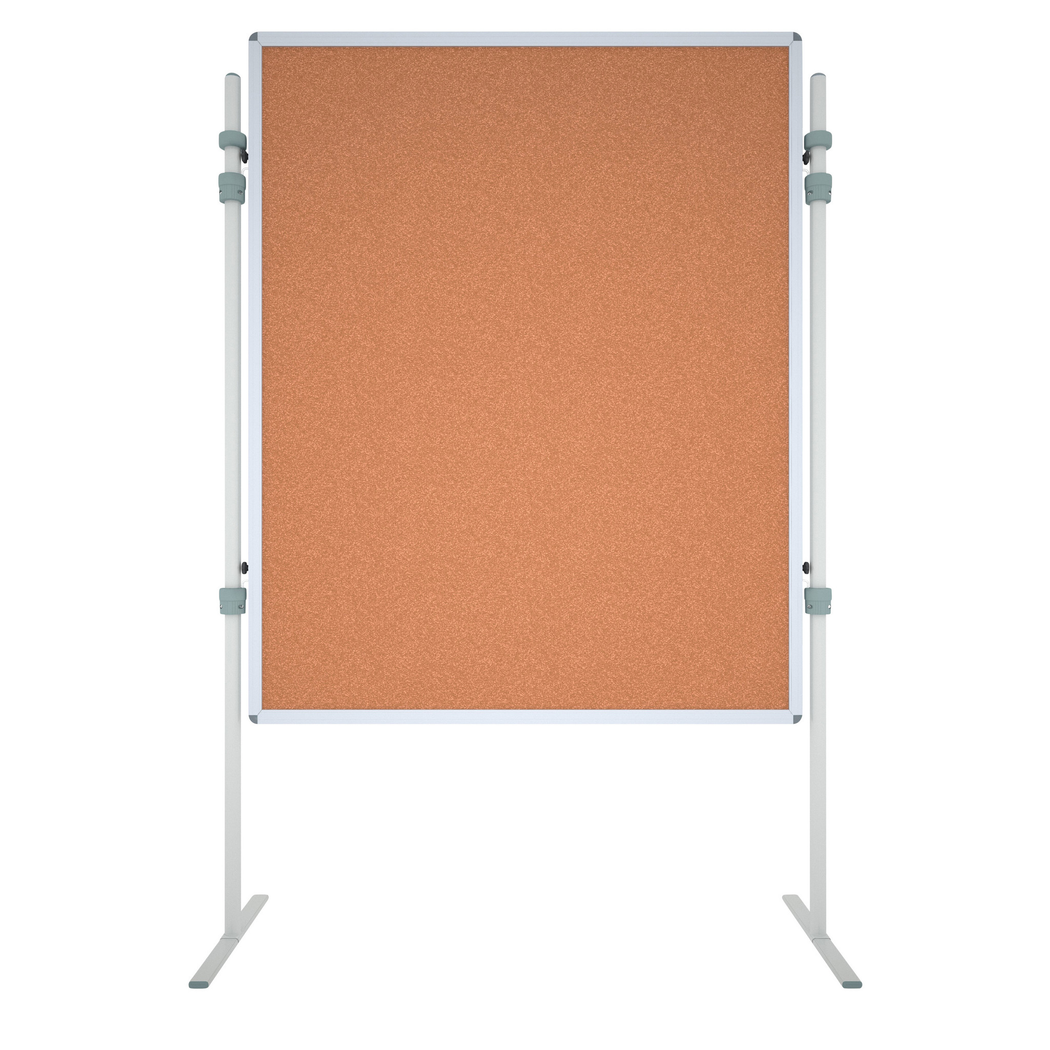 Pinnwand Kork, 150 x 120 cm, Kork, Stative feststehend