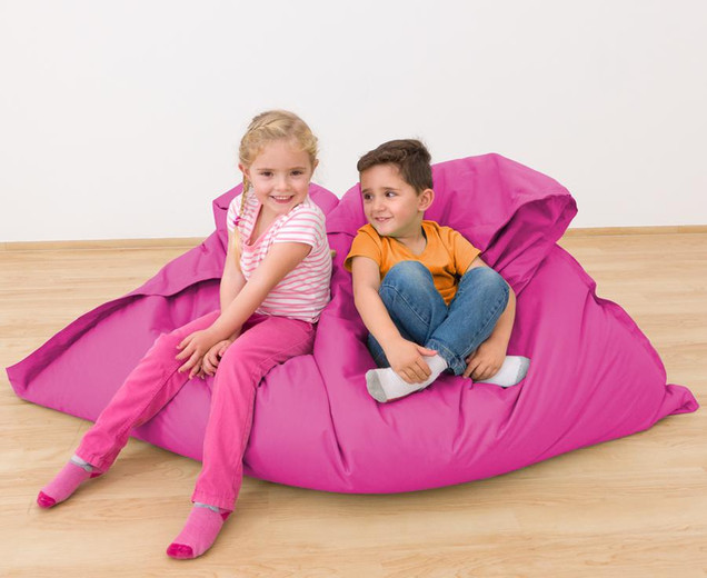 Riesensitzsack pink, 140 x 170 cm, outdoorfähig, ab 3 Jahre