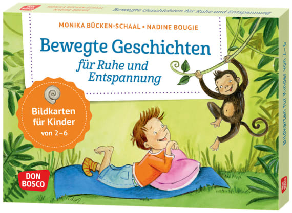 Bewegte Geschichten für Ruhe und Entspannung, Kartensatz, 2-6 Jahre