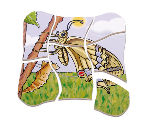 Lagenpuzzle Schmetterling, ab 4 Jahre