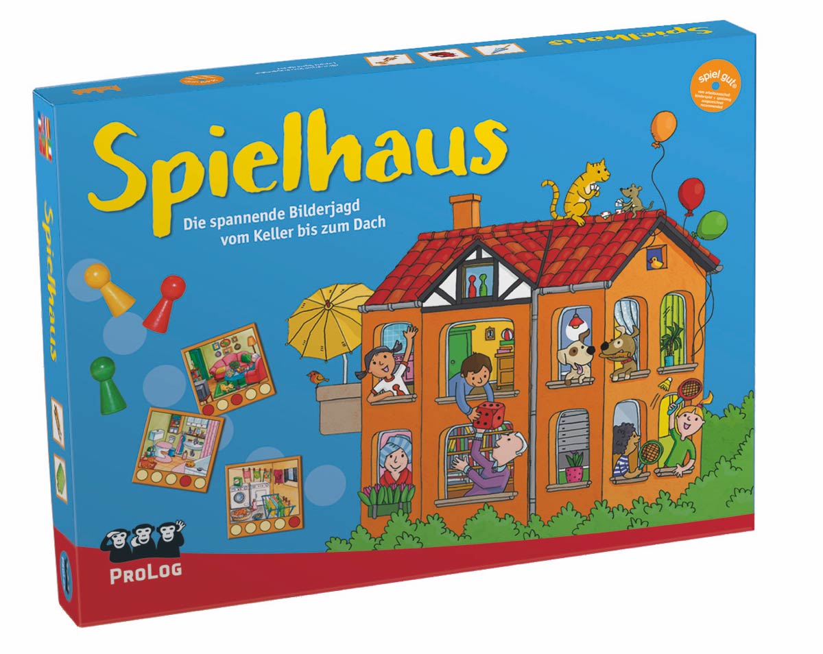 Spielhaus, Lernspiel, ab 4 Jahre