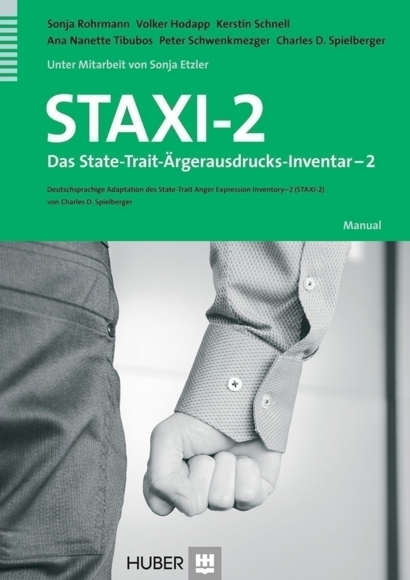 STAXI-2 - Stait-Trait-Ärger-Ausdrucksinventar-2, ab 16 Jahre