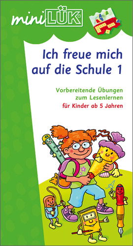 miniLÜK Ich freue mich auf die Schule 1, 5-6 Jahre