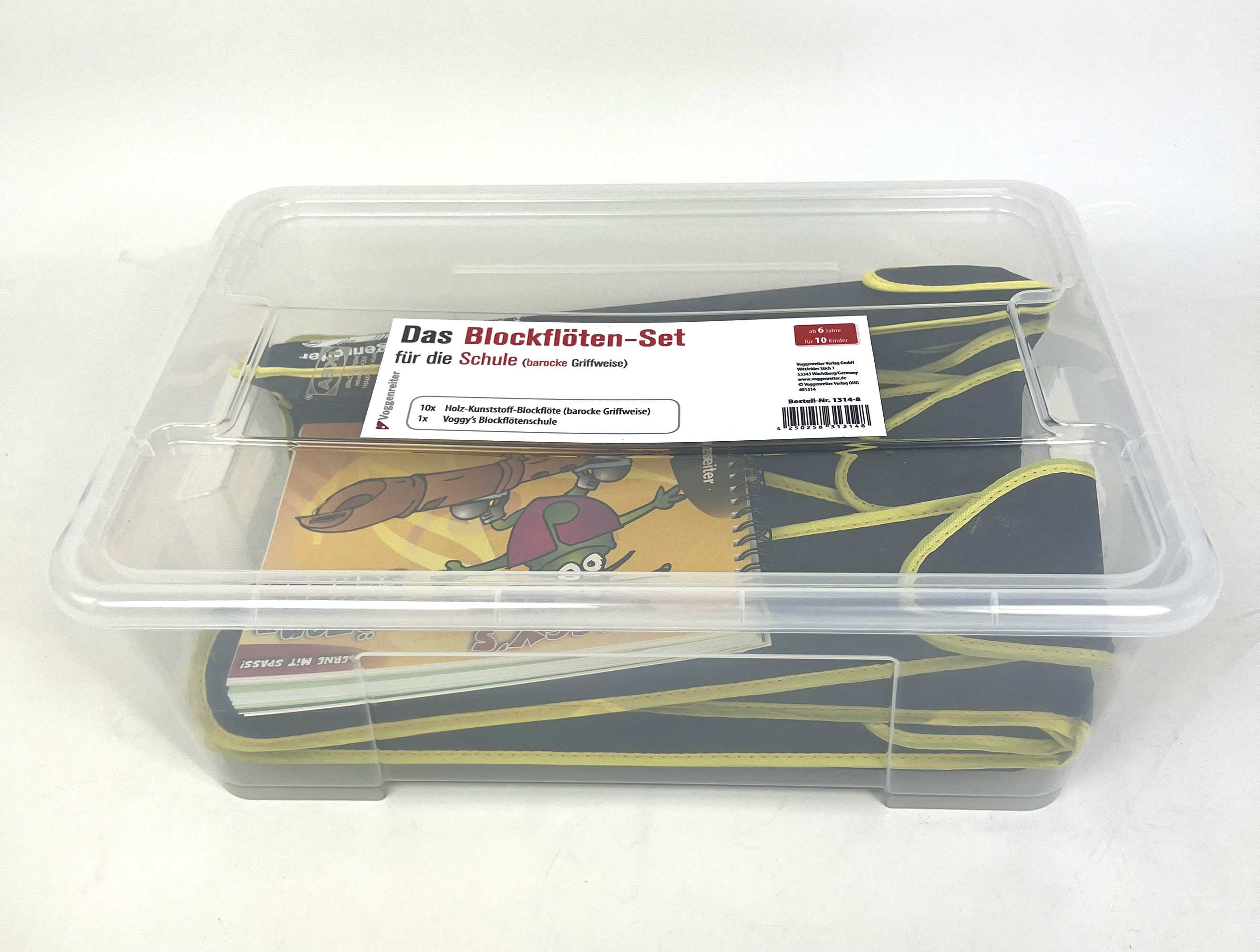 Blockflöten-Set für die Schule, C-Sopran in barocker Griffweise