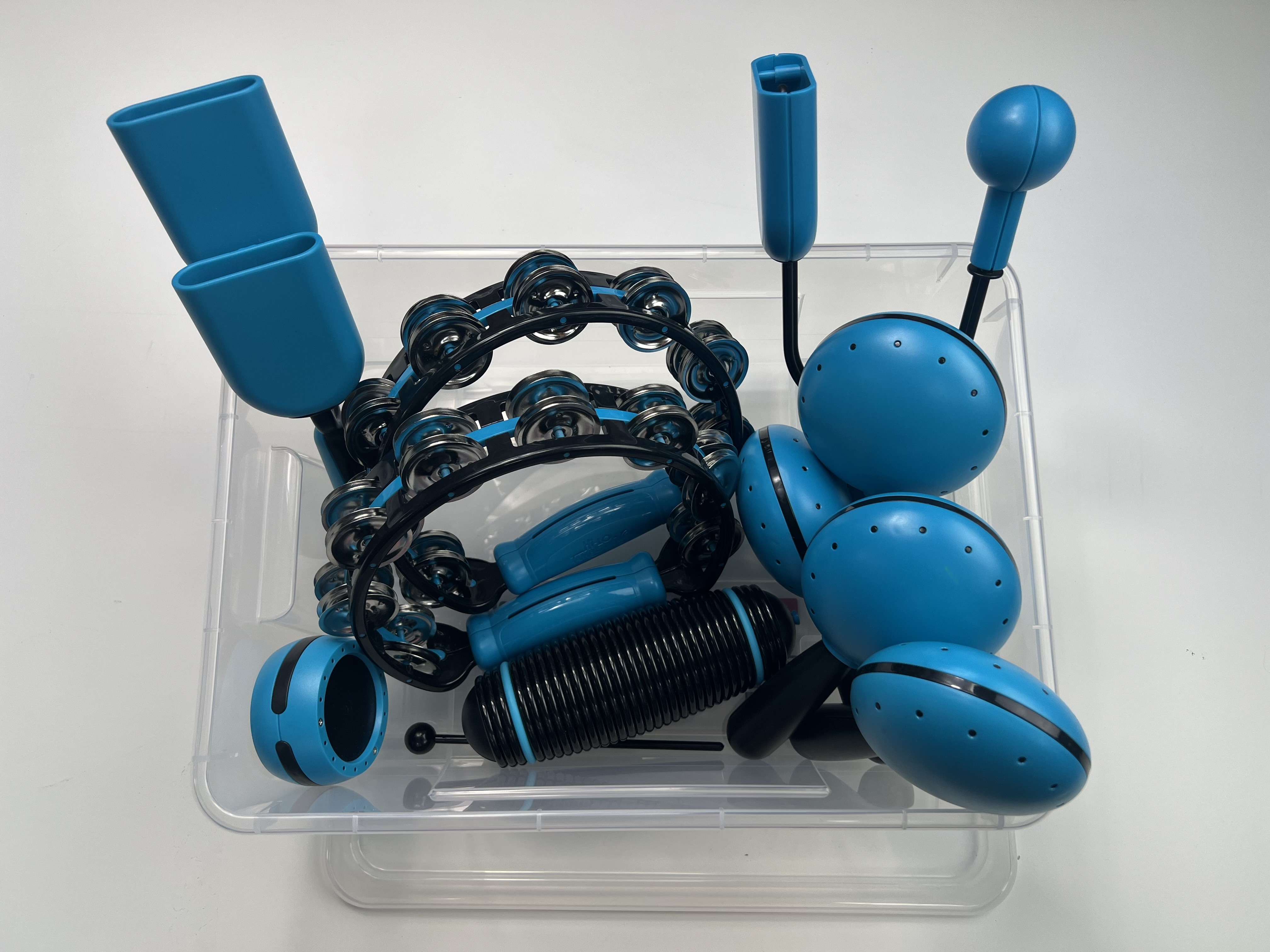 Rhythmik-Set 3 für die Schule in Kunststoffbox mit Deckel