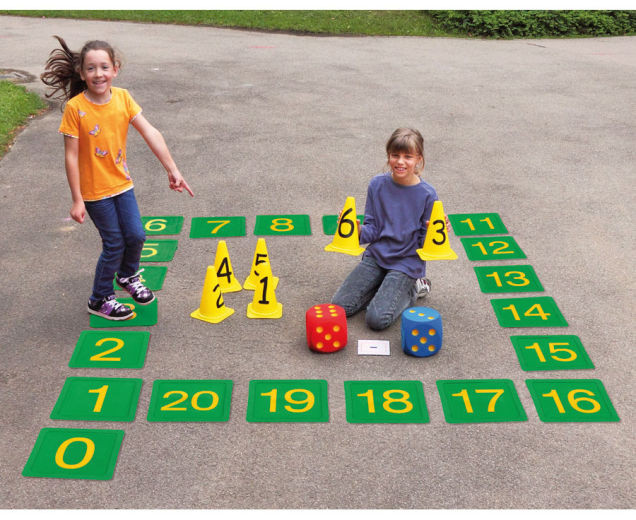 Bewegte Mathematik, Materialsammlung, 3-12 Jahre