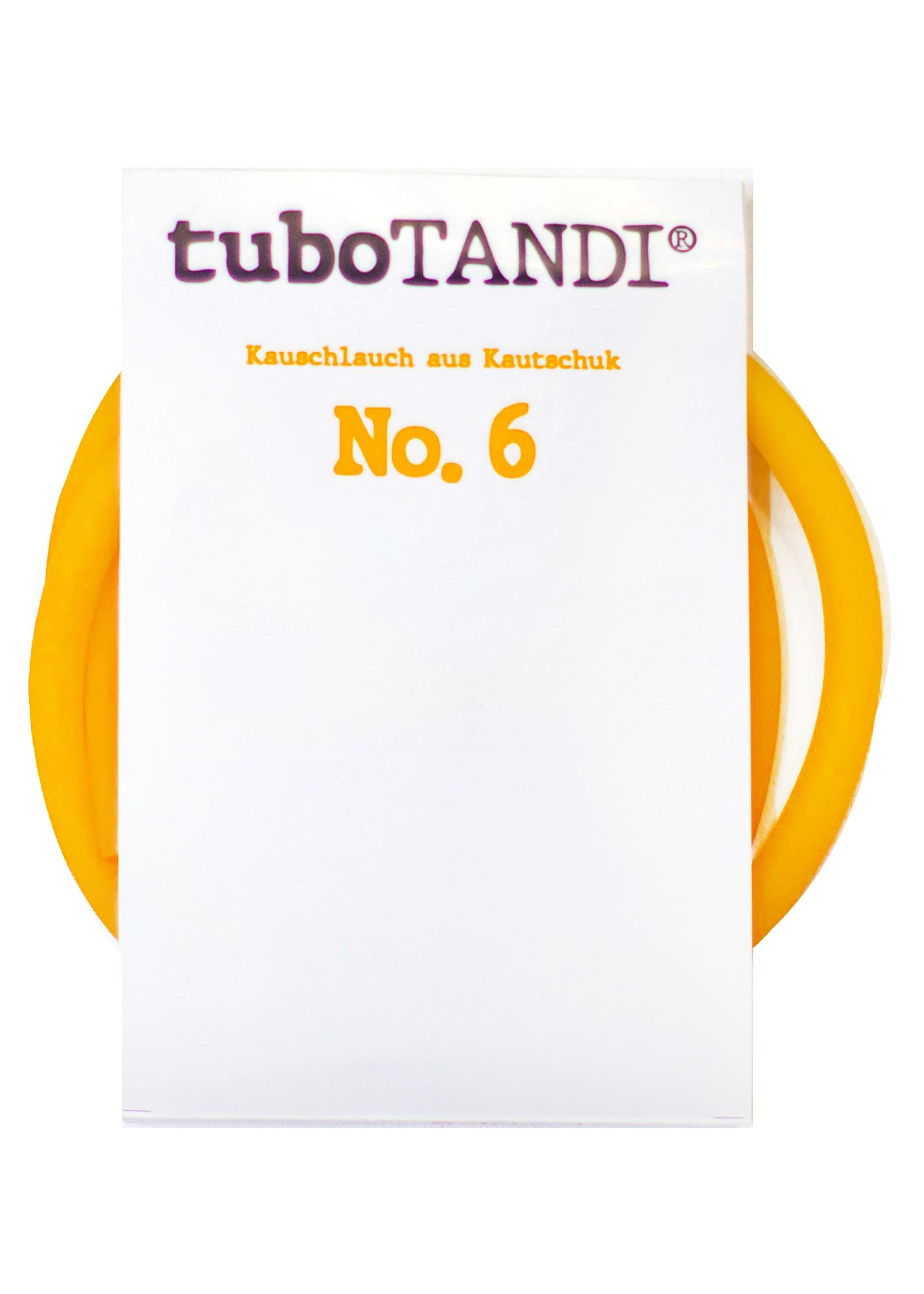 tuboTANDI Kauschlauch aus Kautschuk No. 6