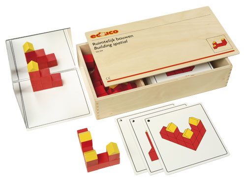 Räumlich bauen, Konstruktionsspiel, ab 4 Jahre