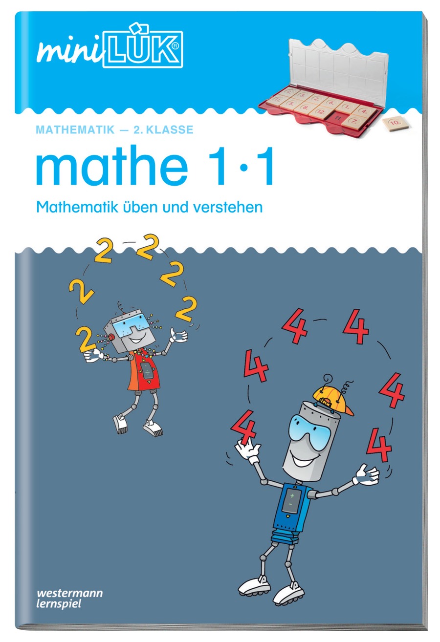 miniLÜK mathe 1x1, Heft, 2. Klasse