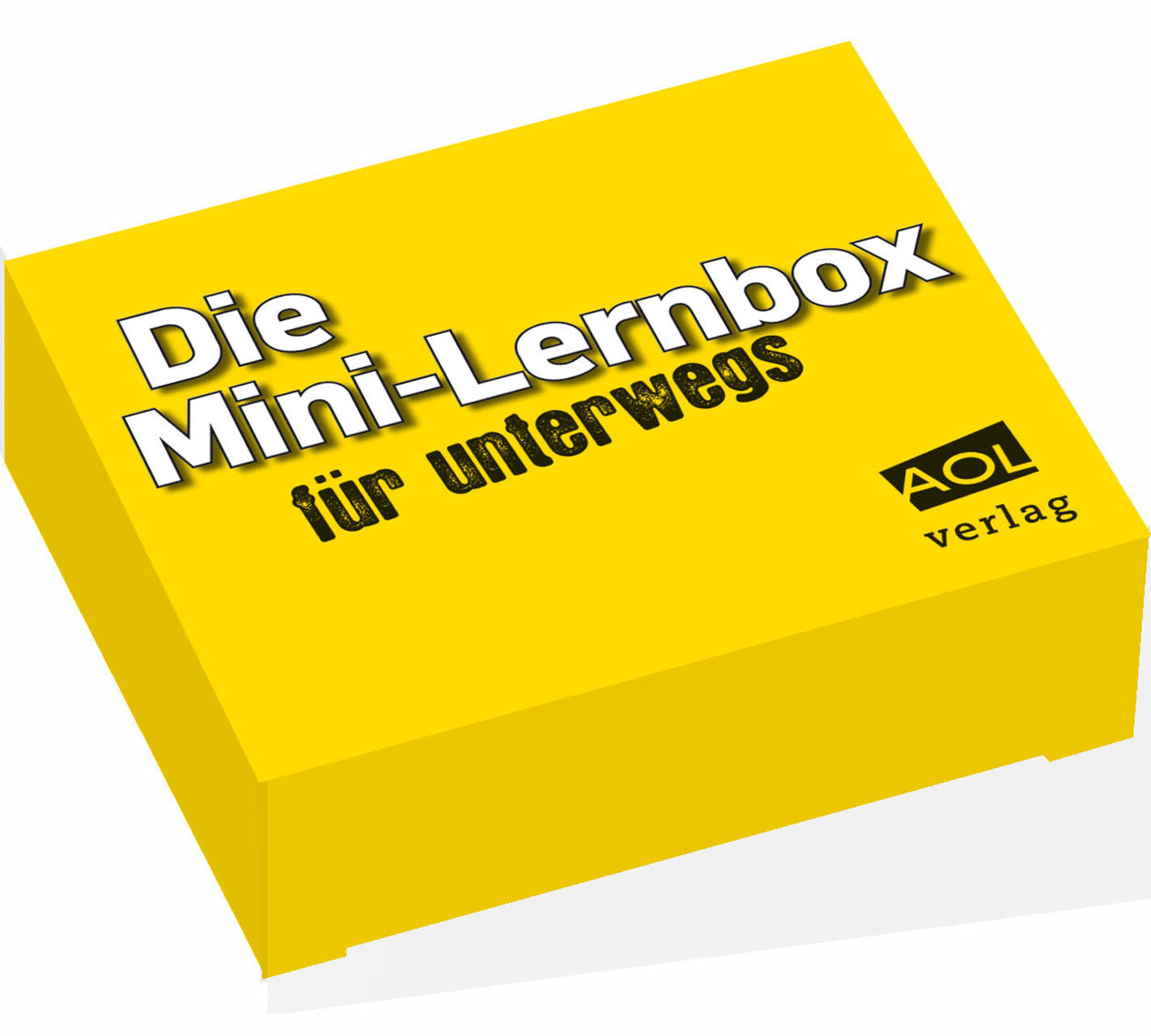 Große AOL Lernbox DIN A7