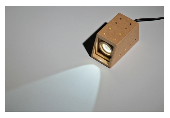 Zauberschatten-Lampe weiß, Lichtelement