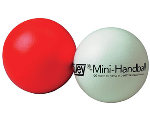 Mini-Handball, 150 g, 16 cm Durchmesser, weiß, ab 5 Jahre