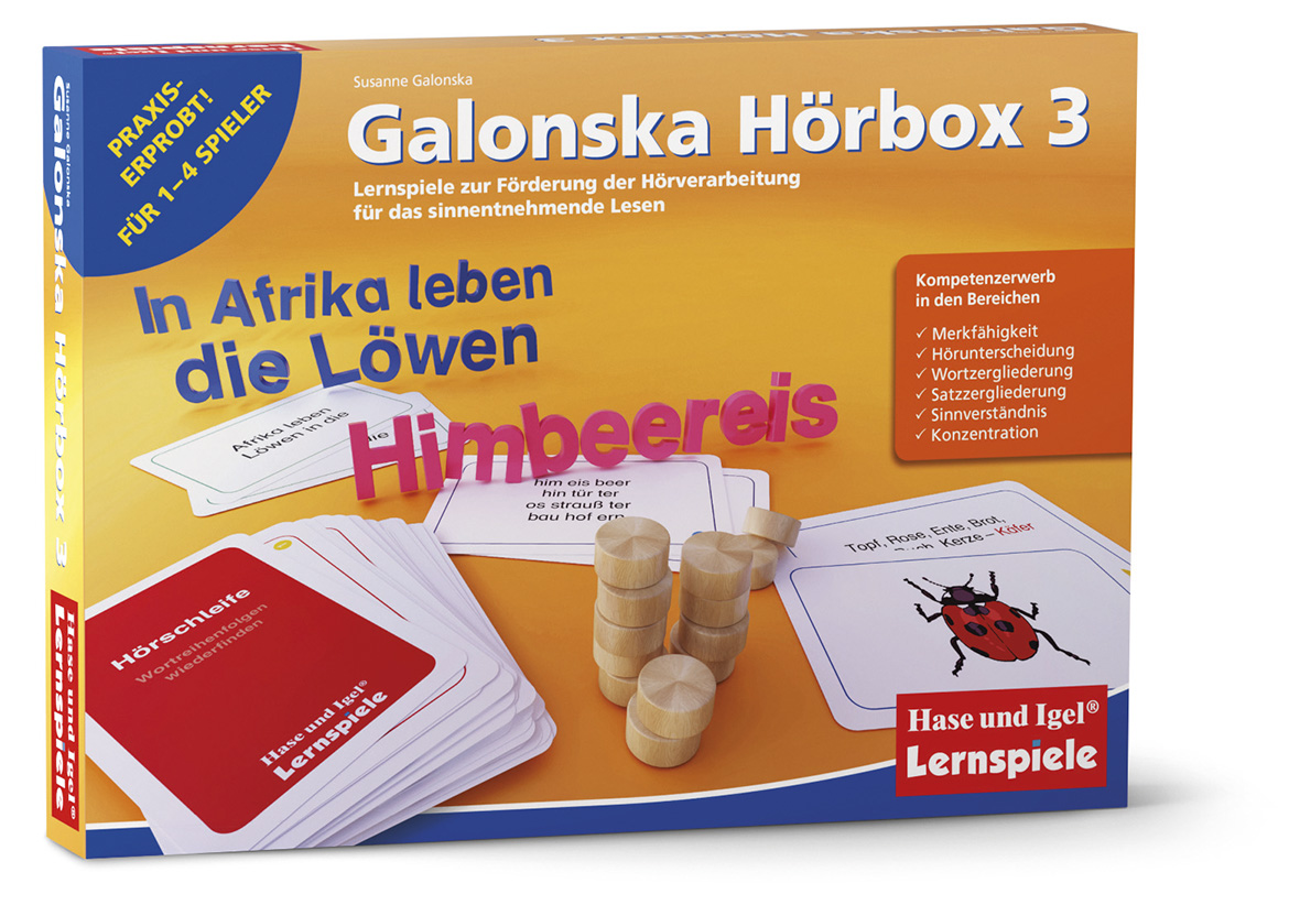 Galonska Hörbox 3, Lernspiele, ab 7 Jahre