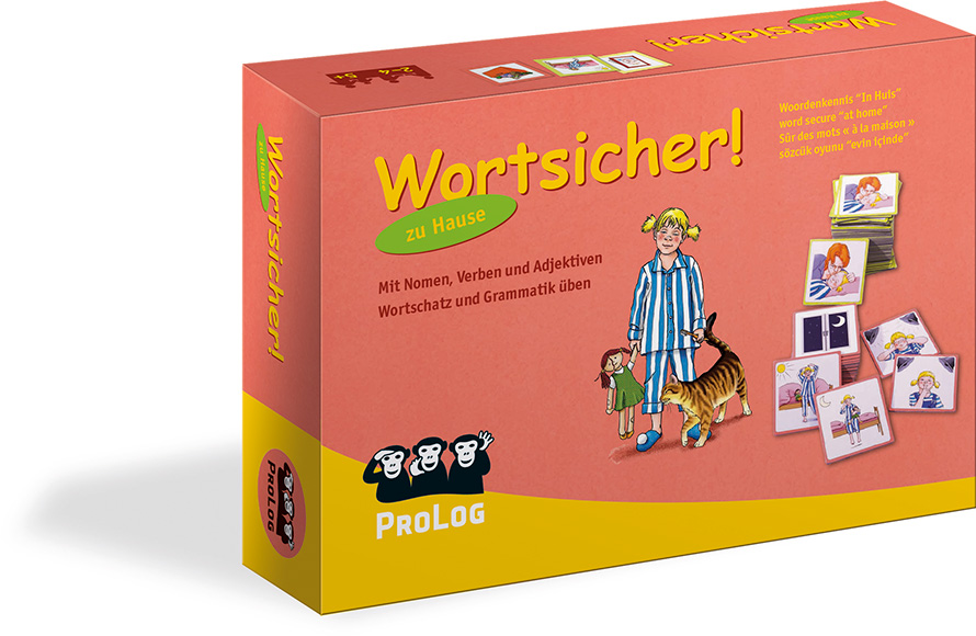 Wortsicher! Zu Hause, Bildkarten-Box, ab 4 Jahre