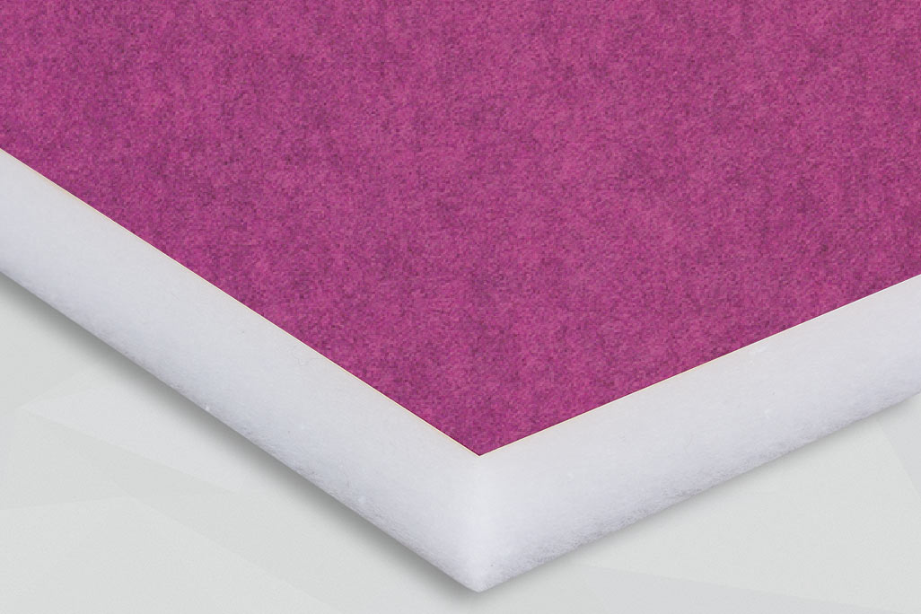 Schallschutz Wand-/Deckenelemente Rechteck, Pink, 100x50 cm, soni COLOR