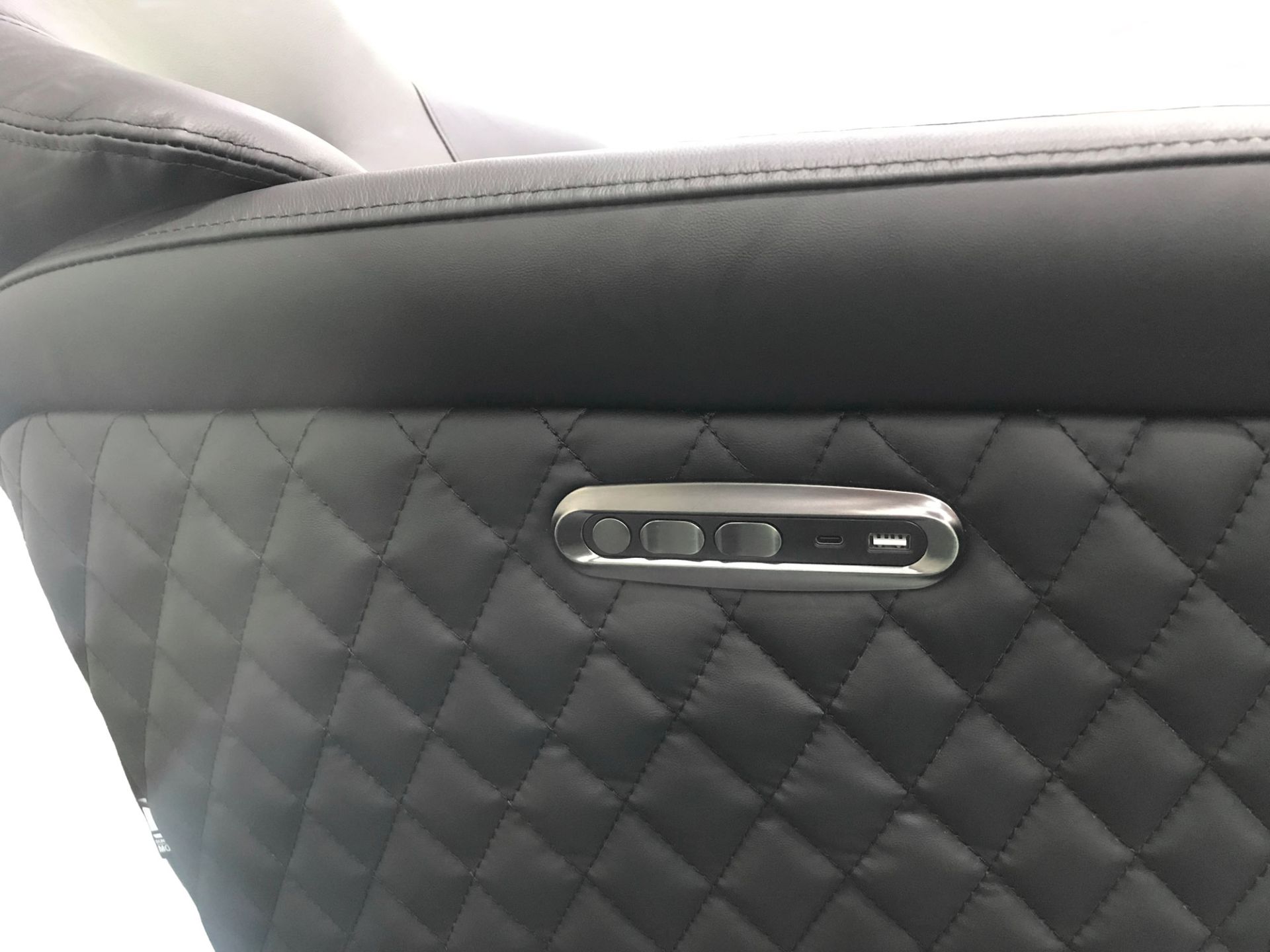 Chillofa Relaxsessel, Leder, schwarz