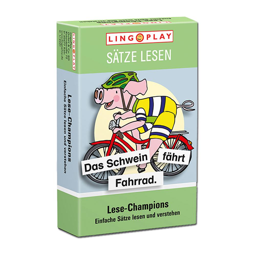 Lese-Champions - Einfache Sätze lesen, Anlegespiel, ab 7 Jahre