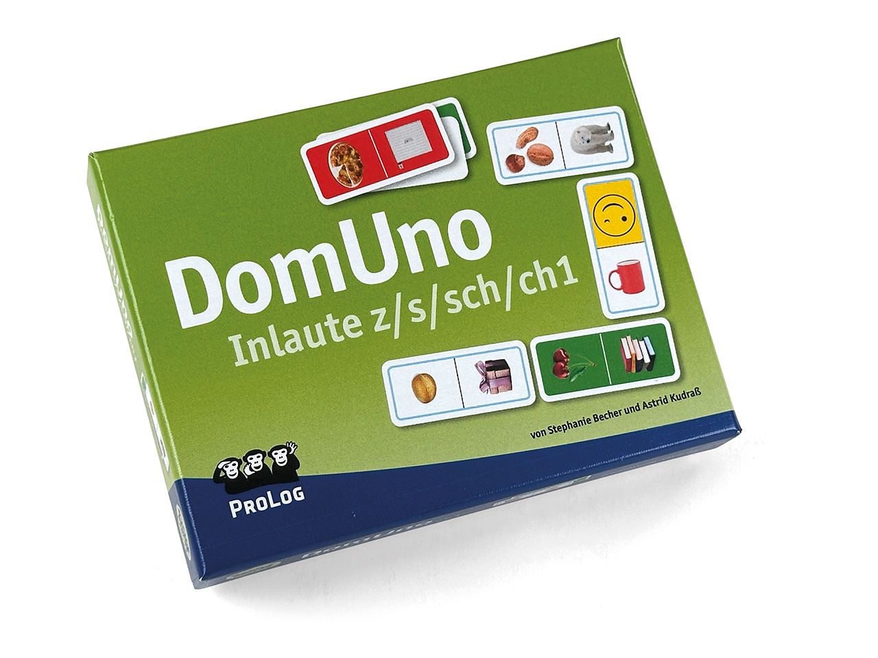 DomUno: Inlaute z/s/sch/ch1, Sprachlernspiel, ab 5 Jahre