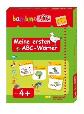 bambinoLÜK-Set Erste ABC-Wörter inkl. Lösungsgerät, ab 4 Jahre