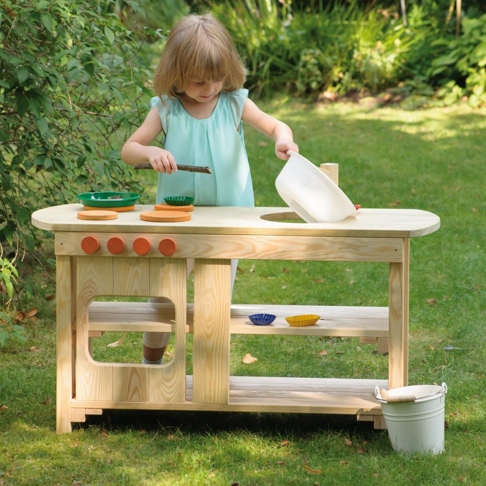 Spielküche Outdoor, ab 3 Jahre
