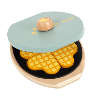 Waffeleisen aus Holz