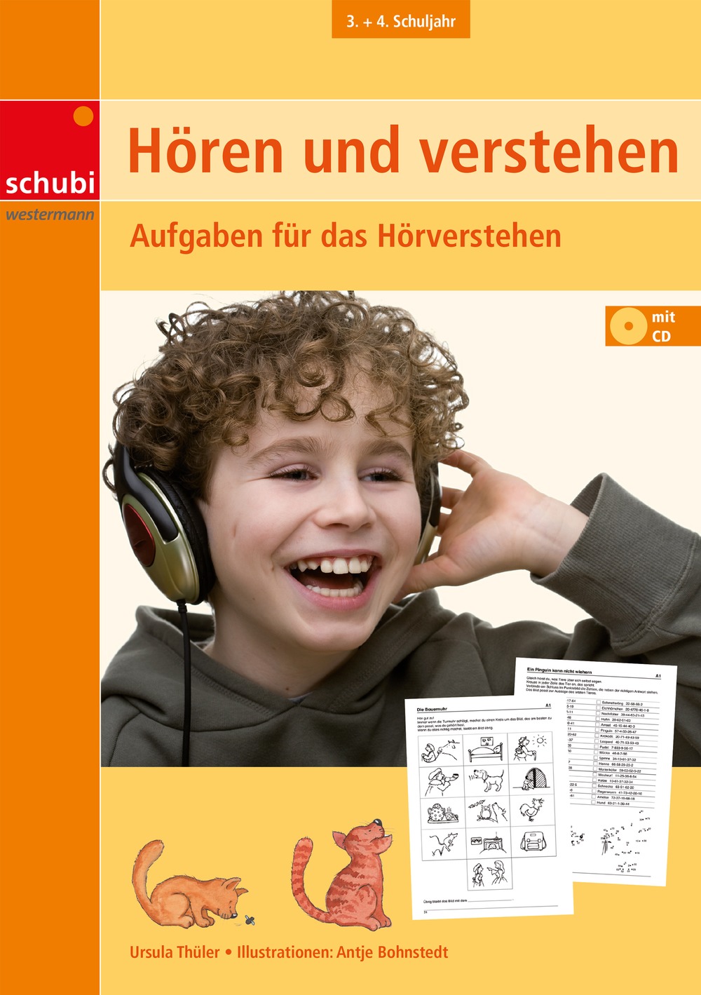 Hören und Verstehen 4, Kopiervorlagen inkl. CD-ROM, 3.-4. Klasse