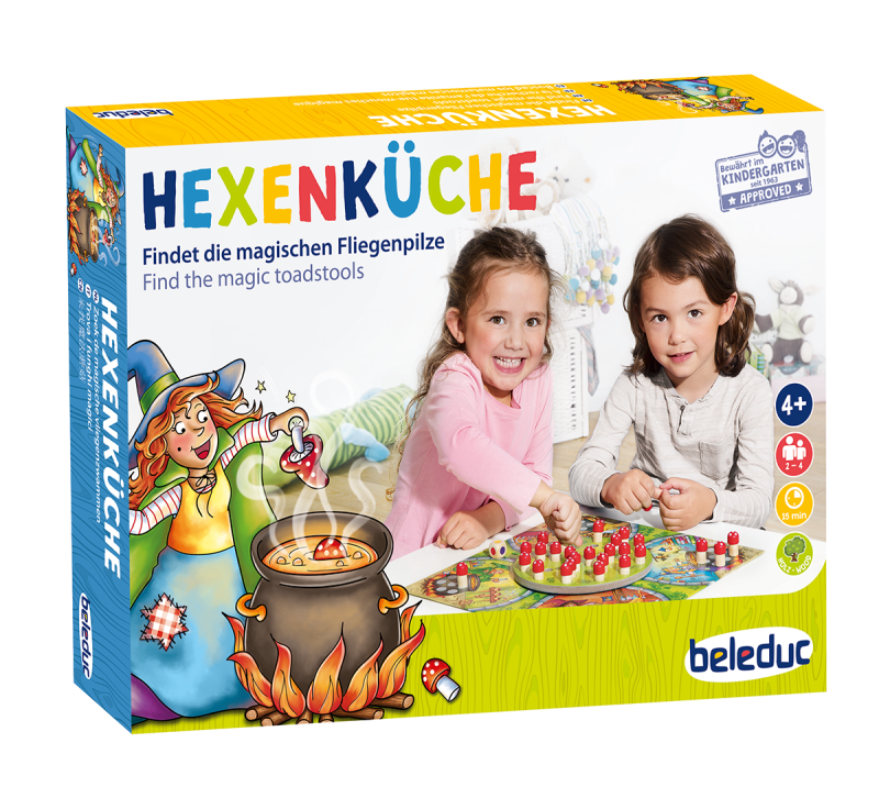 Hexenküche, Lernspiel, ab 4 Jahre