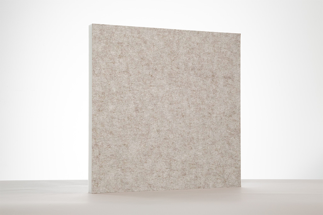 Akustikpaneele für Wand & Decke, Quadrat Greige, 62x62 cm, soni COLOR RD