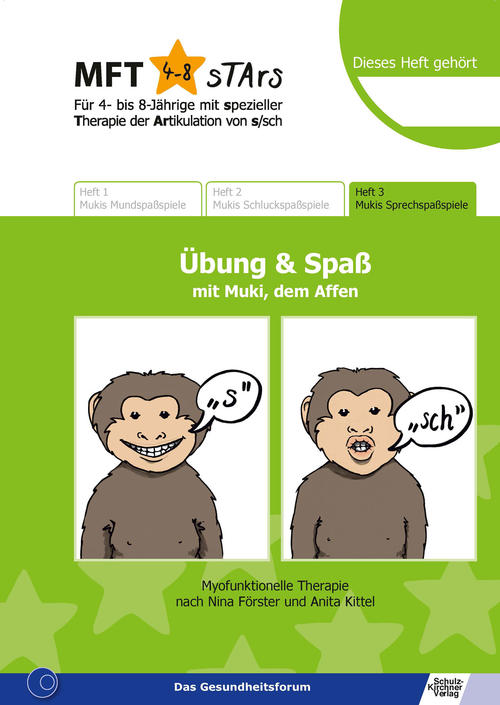 MFT 4-8 Stars - Heft 3, Mukis Sprechspaßspiele für 4 bis 8-Jährige, Broschüre